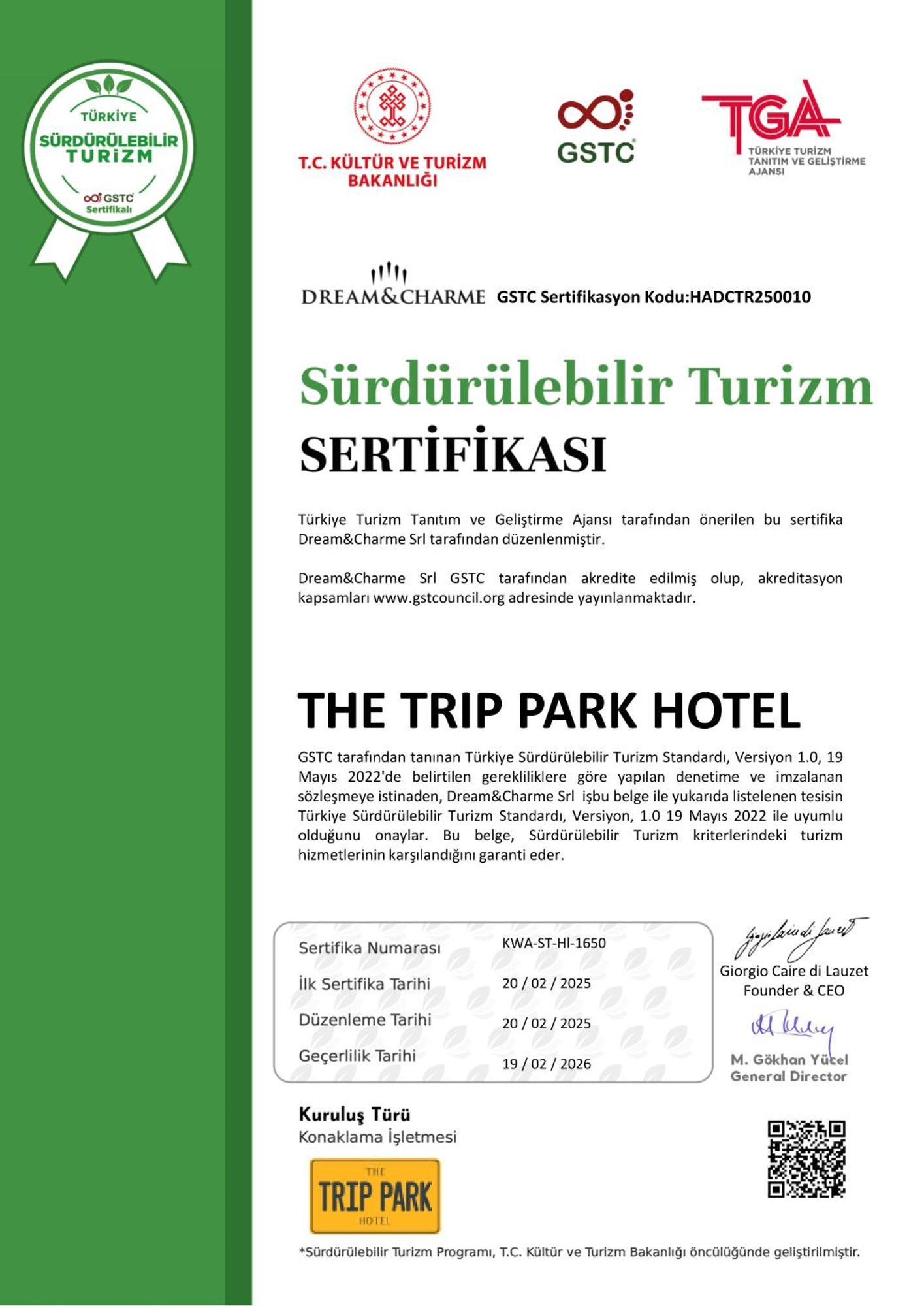 Trip Park Hotel Istambul Exterior foto